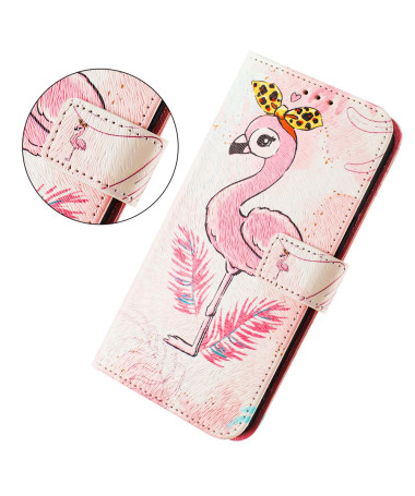 Housse Honor Magic 6 Lite / X9b Flamant Rose Artistique