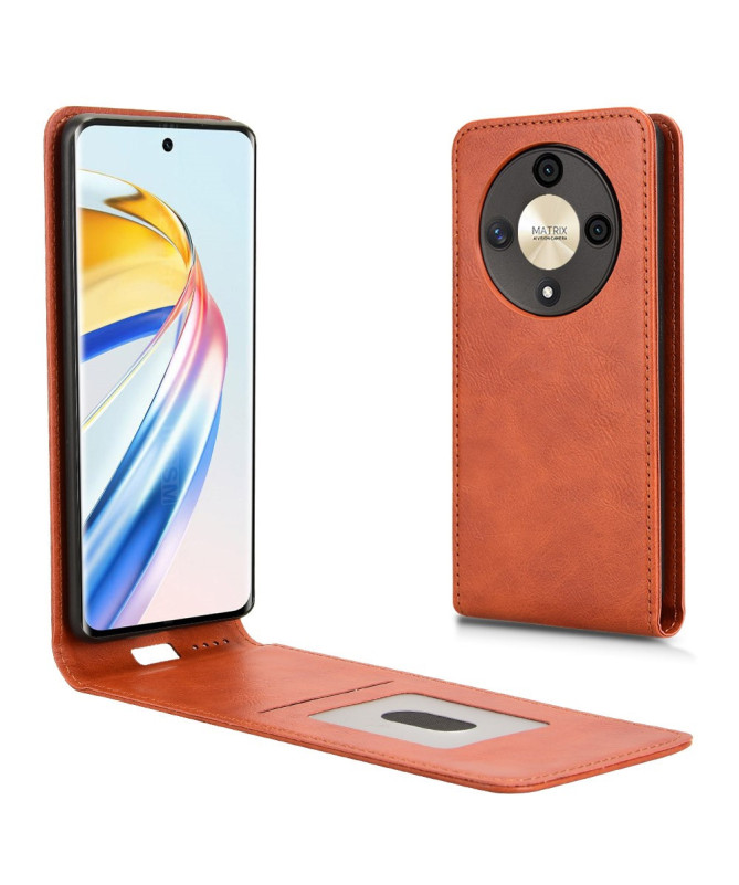 Monza - Housse Verticale Honor Magic 6 Lite / X9b avec Porte-Carte