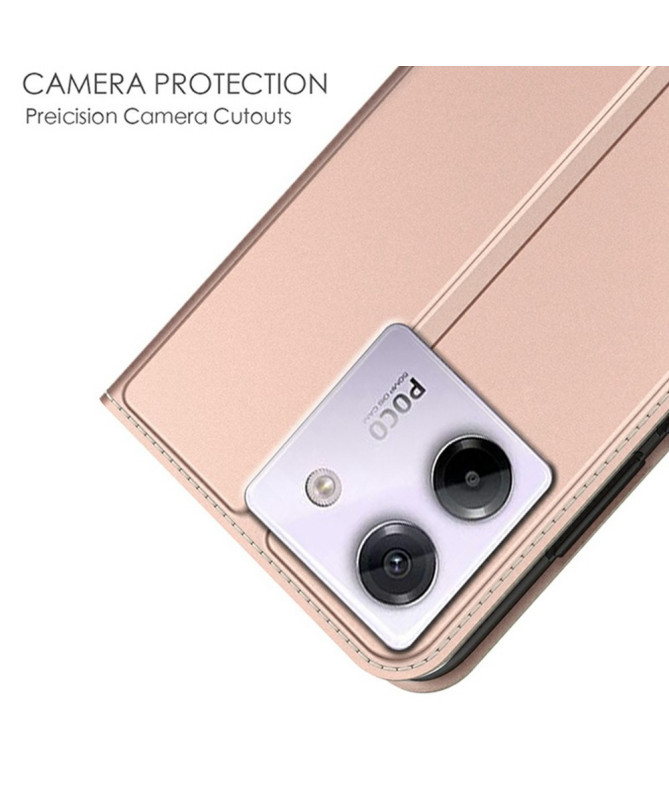 Poco M7 Pro 5G - Étui business imitation cuir