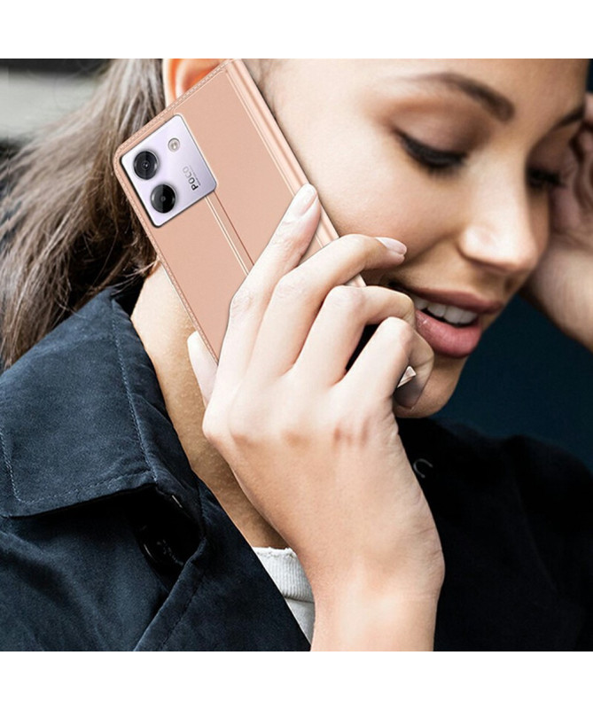 Poco M7 Pro 5G - Étui business imitation cuir