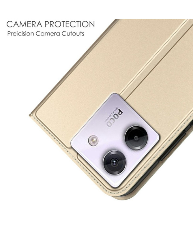 Poco M7 Pro 5G - Étui business imitation cuir