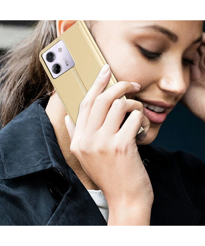 Poco M7 Pro 5G - Étui business imitation cuir