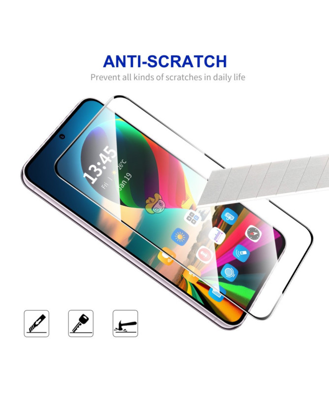 Protection d’écran Xiaomi Poco M7 Pro 5G en verre trempé full size