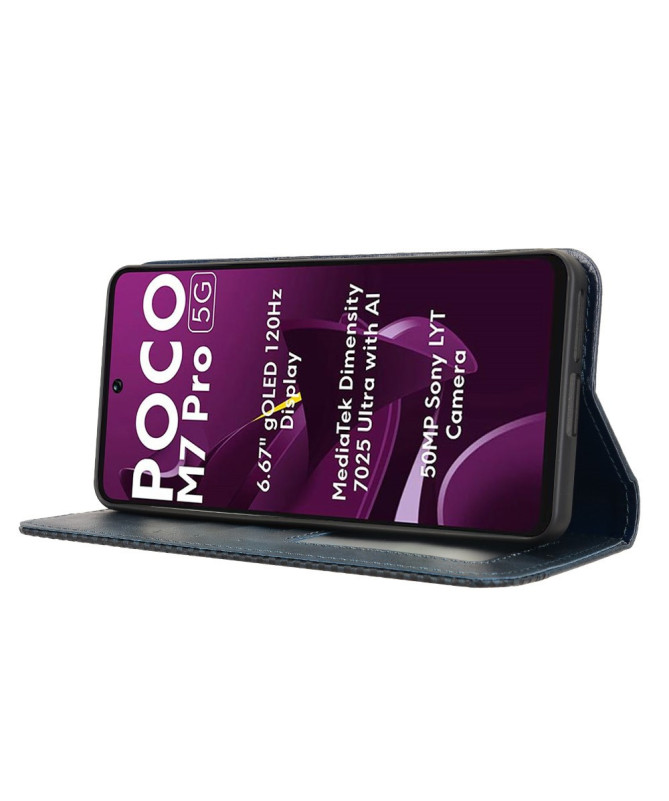Housse Poco M7 Pro 5G Le Cirénius Style Cuir