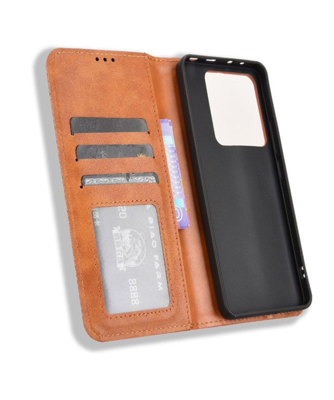 Housse Poco M7 Pro 5G Le Cirénius Style Cuir