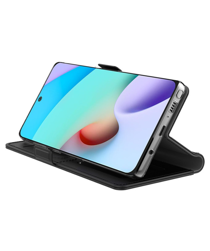 Housse Poco M7 Pro 5G premium porte cartes avec miroir