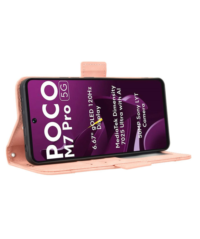 Housse Poco M7 Pro 5G Premium avec Porte Cartes