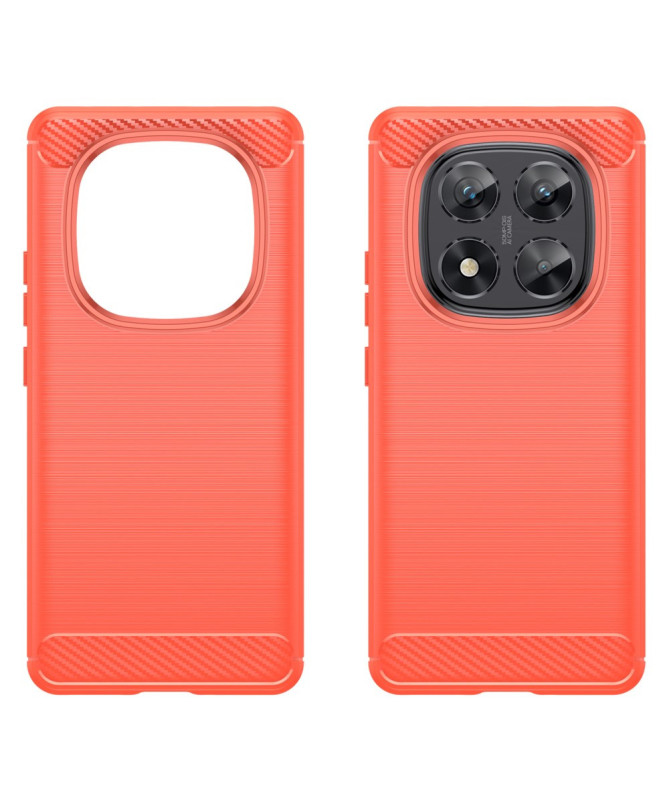 Coque Xiaomi Redmi Note 14 Pro 5G / Poco X7 Finition Carbone Brossée