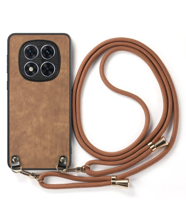 CORDOLUX - Coque Xiaomi Redmi Note 14 Pro 5G / Poco X7 avec Cordon Marron - photo 10
