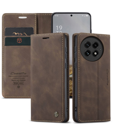 Housse OnePlus 13 Golias imitation cuir Marron - photo 11