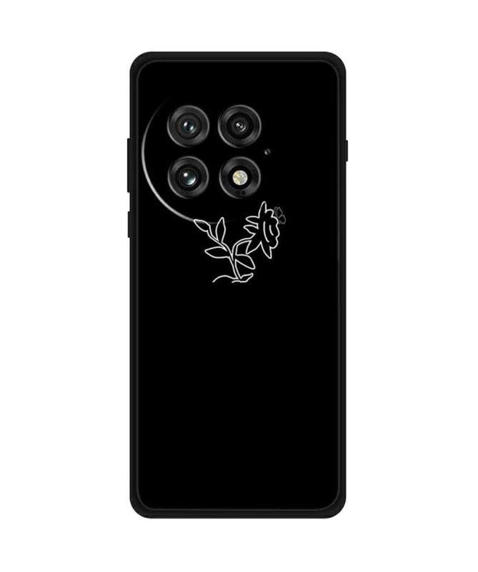 Coque OnePlus 13 Rose Minimaliste