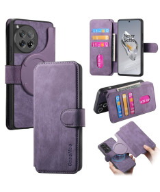 Étui Portefeuille avec coque détachable pour OnePlus 13