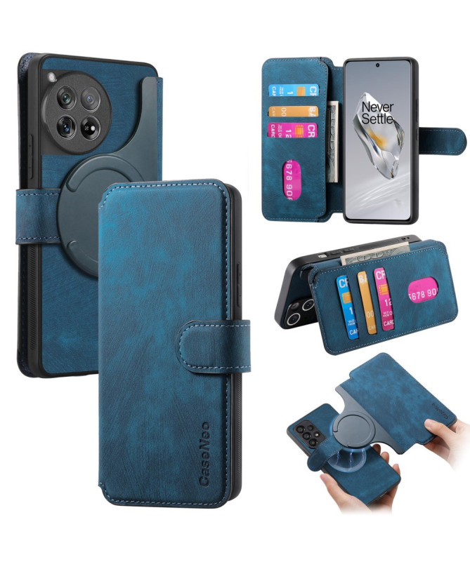 Étui Portefeuille avec coque détachable pour OnePlus 13