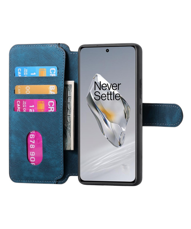 Étui Portefeuille avec coque détachable pour OnePlus 13