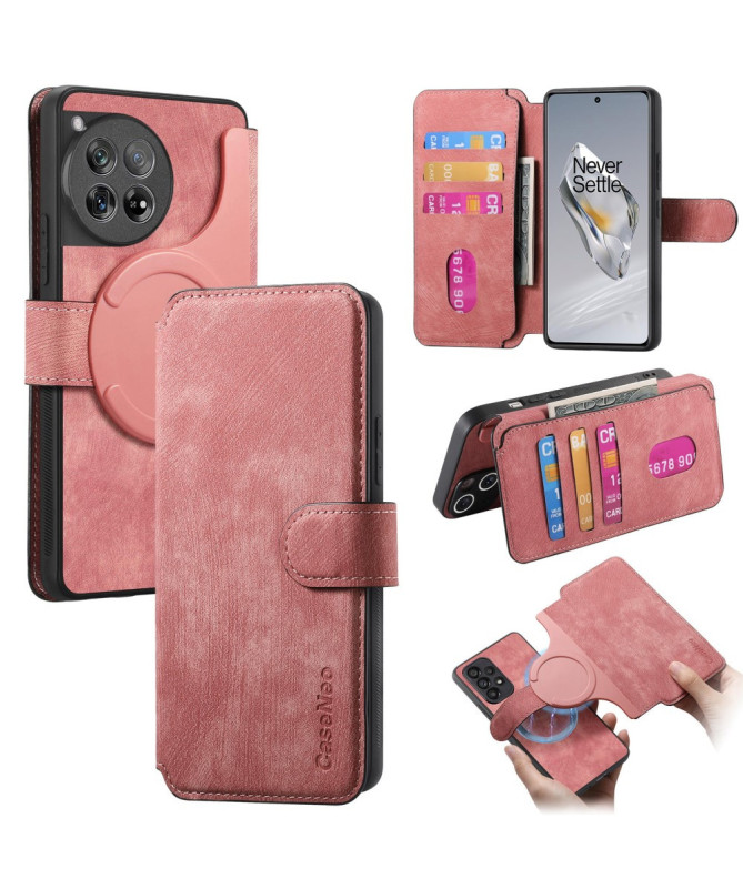 Étui Portefeuille avec coque détachable pour OnePlus 13
