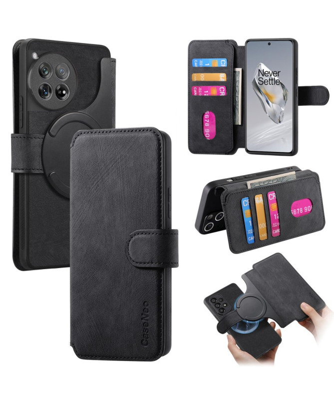Étui Portefeuille avec coque détachable pour OnePlus 13