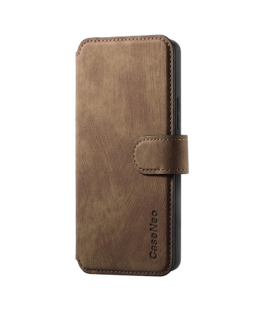 Étui Portefeuille avec coque détachable pour OnePlus 13 Marron - photo 32