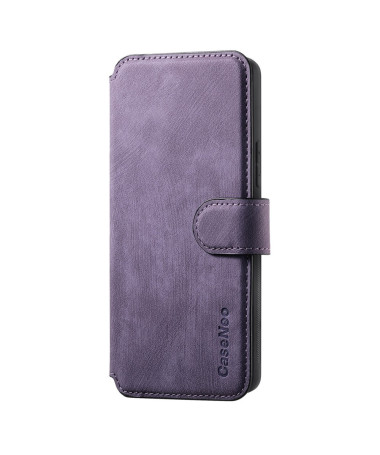 Étui Portefeuille avec coque détachable pour Oppo Reno 12 5G