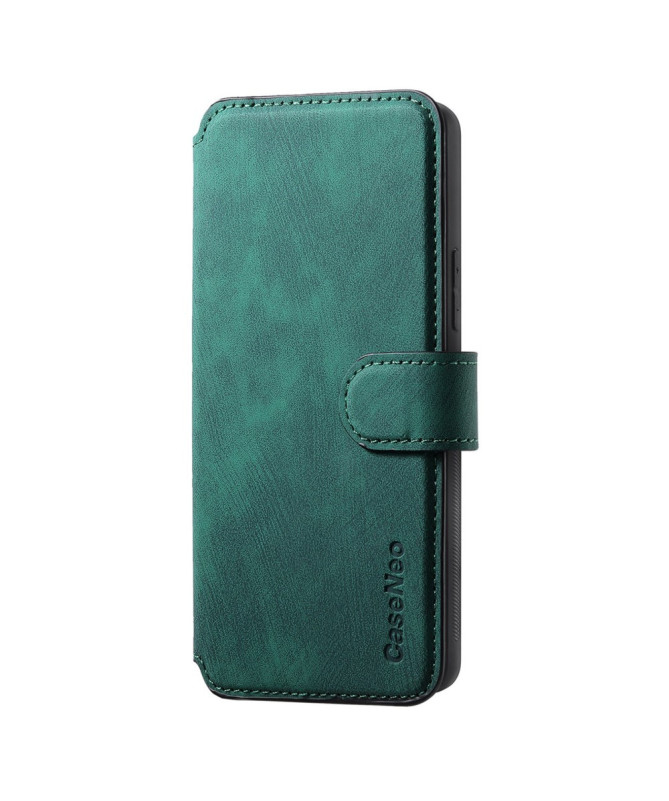 Étui Portefeuille avec coque détachable pour Oppo Reno 12 5G