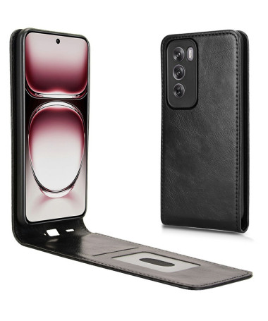 Monza - Housse Verticale Oppo Reno 12 5G avec Porte-Carte