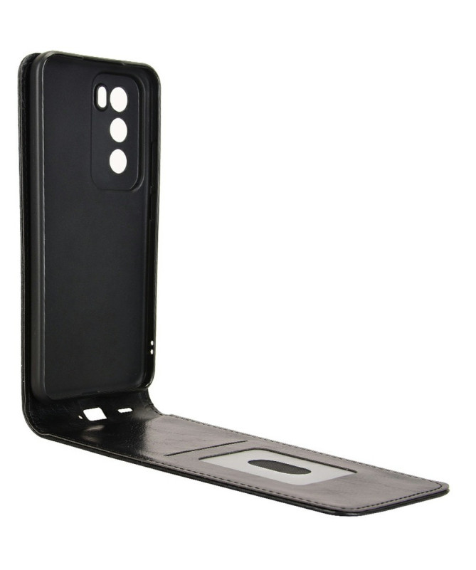 Monza - Housse Verticale Oppo Reno 12 5G avec Porte-Carte