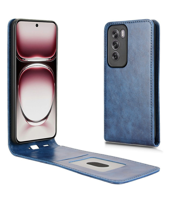 Monza - Housse Verticale Oppo Reno 12 5G avec Porte-Carte