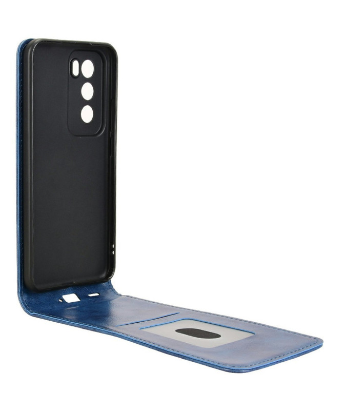Monza - Housse Verticale Oppo Reno 12 5G avec Porte-Carte