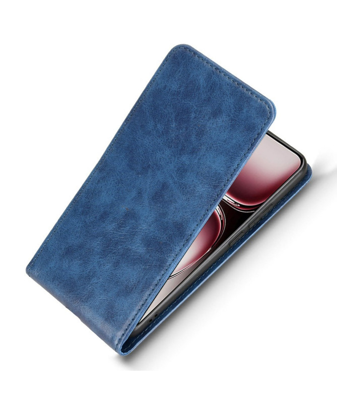 Monza - Housse Verticale Oppo Reno 12 5G avec Porte-Carte