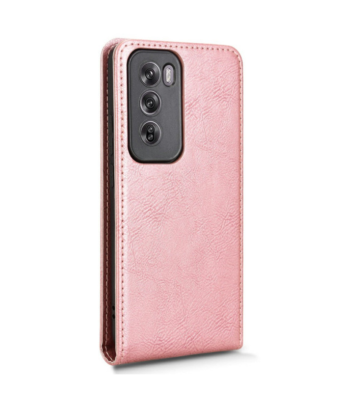 Monza - Housse Verticale Oppo Reno 12 5G avec Porte-Carte