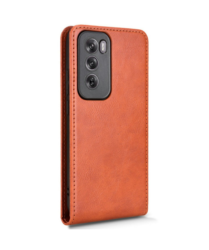 Monza - Housse Verticale Oppo Reno 12 5G avec Porte-Carte