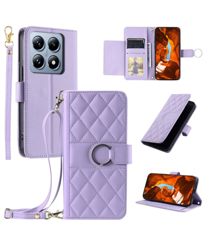 Elverum - Housse Xiaomi 14T Matelassé avec Bandoulière