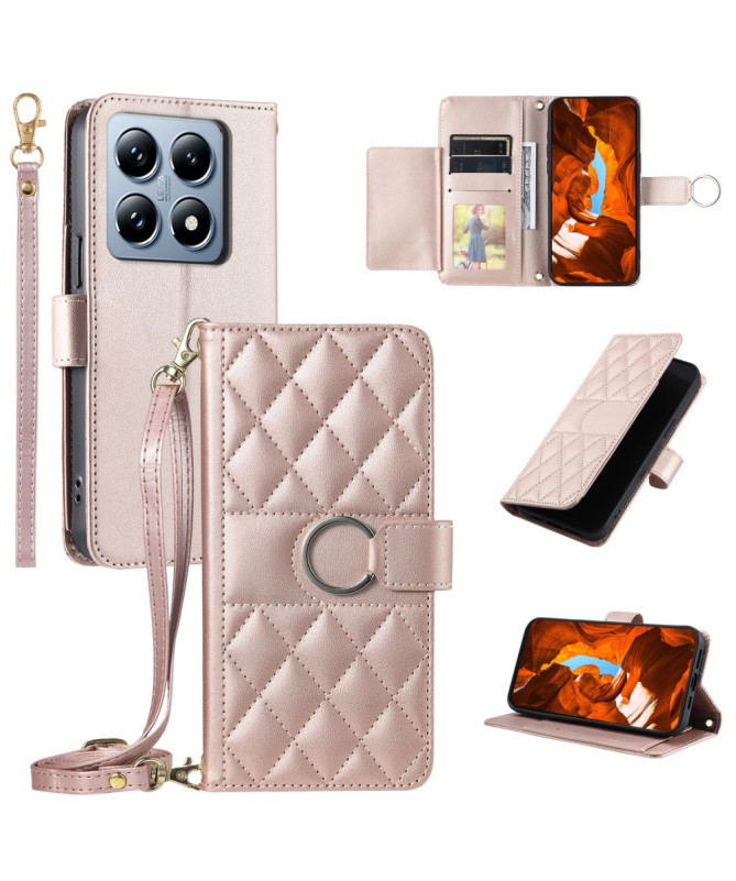 Elverum - Housse Xiaomi 14T Matelassé avec Bandoulière