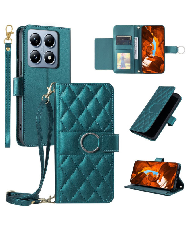 Elverum - Housse Xiaomi 14T Matelassé avec Bandoulière