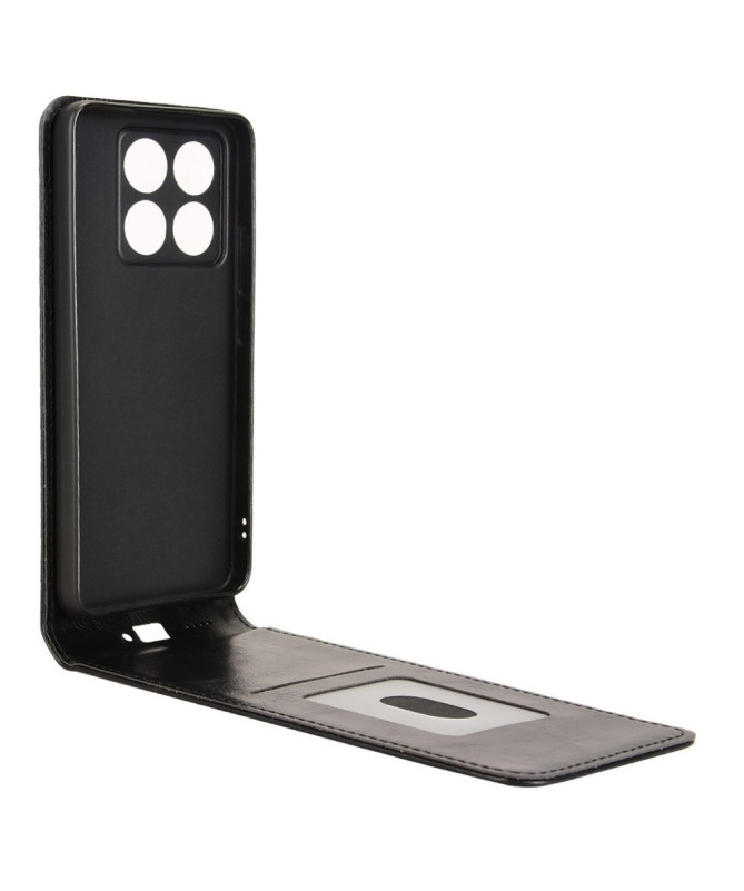 Monza - Housse Verticale Xiaomi 14T avec Porte-Carte