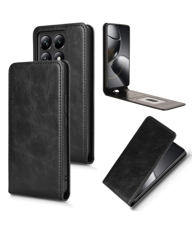 Monza - Housse Verticale Xiaomi 14T avec Porte-Carte