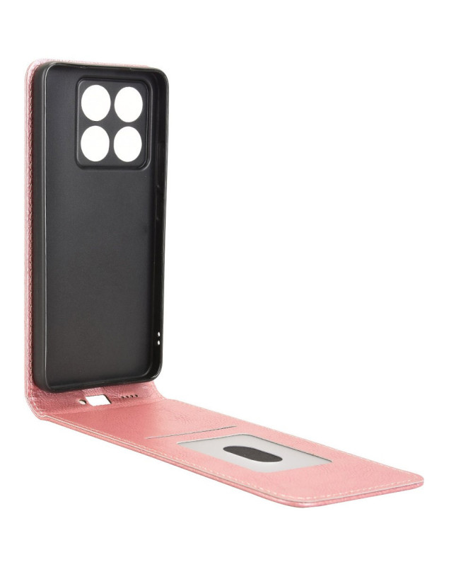 Monza - Housse Verticale Xiaomi 14T avec Porte-Carte