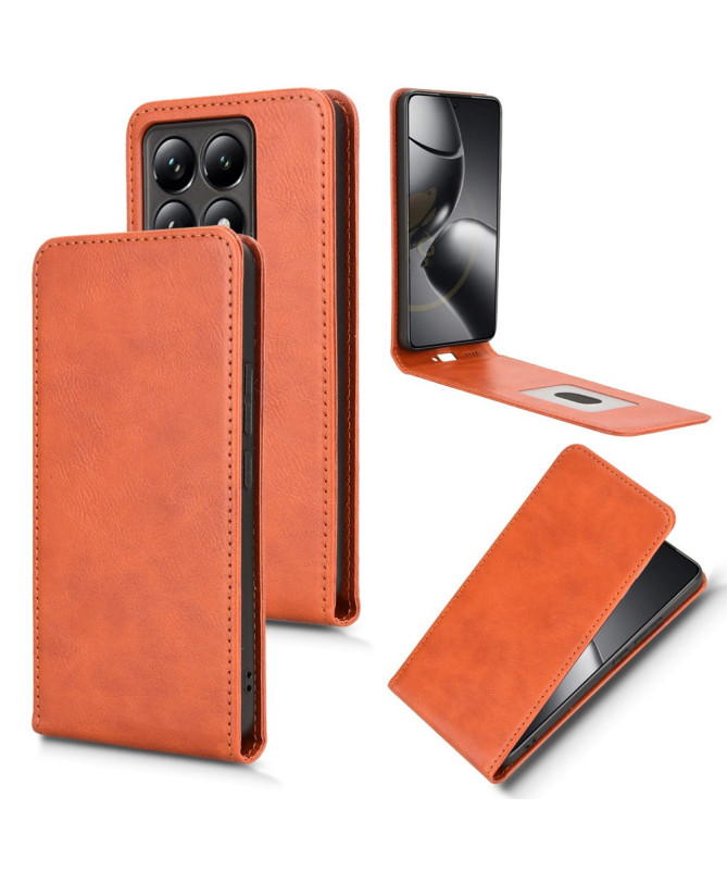Monza - Housse Verticale Xiaomi 14T avec Porte-Carte