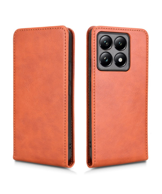 Monza - Housse Verticale Xiaomi 14T avec Porte-Carte