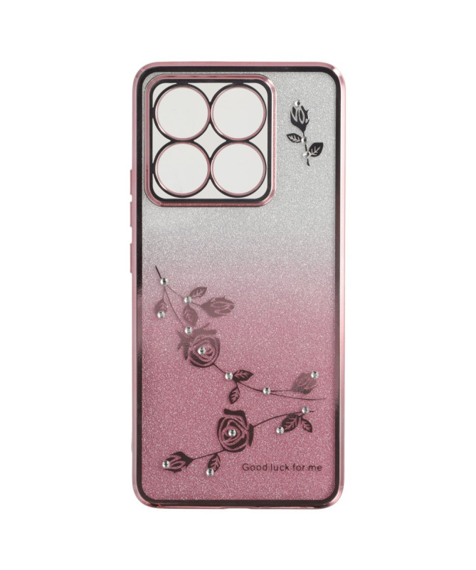 Coque Xiaomi 14T Glamour Glitz avec Anneau