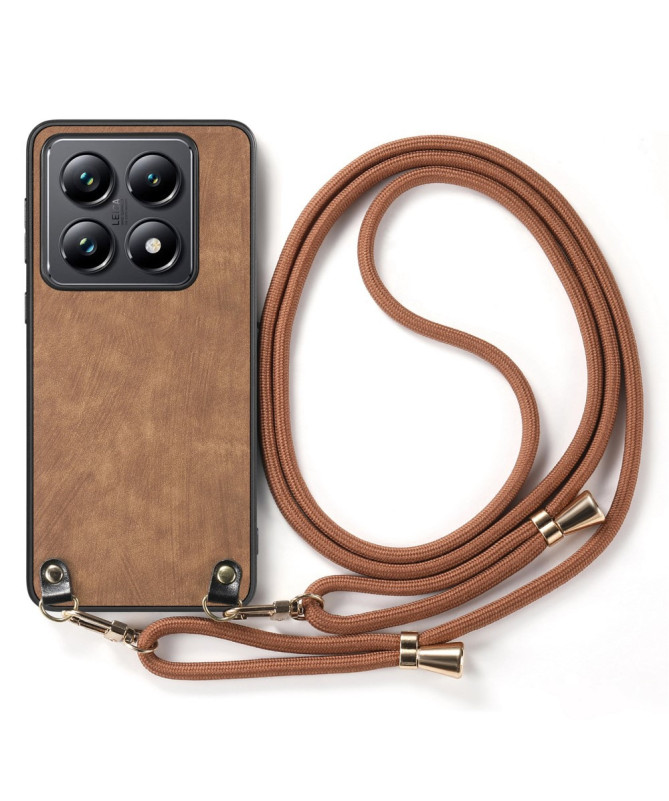 CORDOLUX - Coque Xiaomi 14T avec Cordon