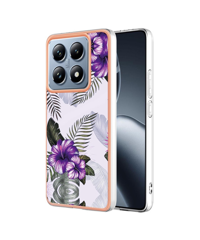 Coque Xiaomi 14T Fleurs Exotiques
