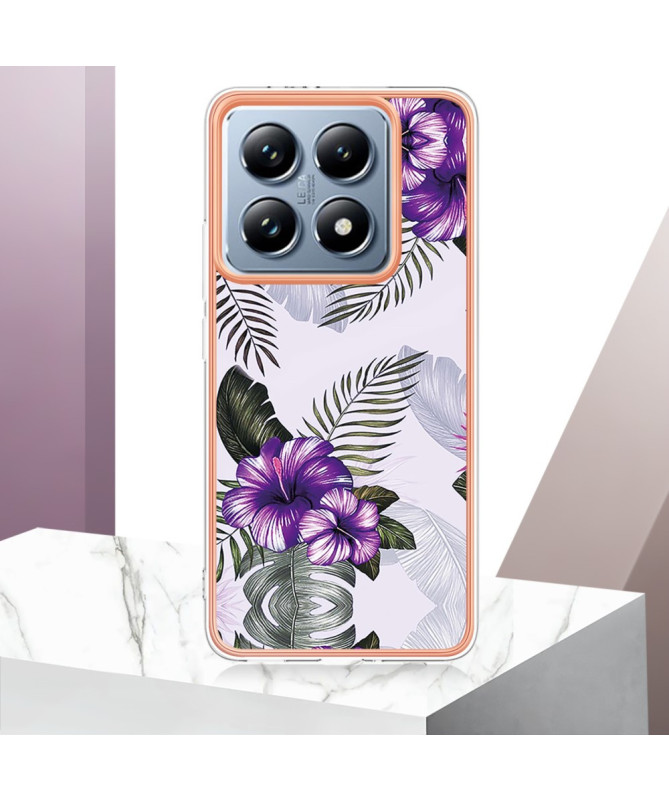 Coque Xiaomi 14T Fleurs Exotiques
