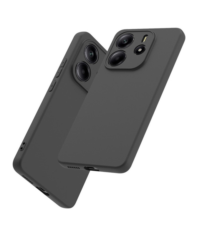 Coque noire Xiaomi Redmi Note 14 4G avec protection d'écran