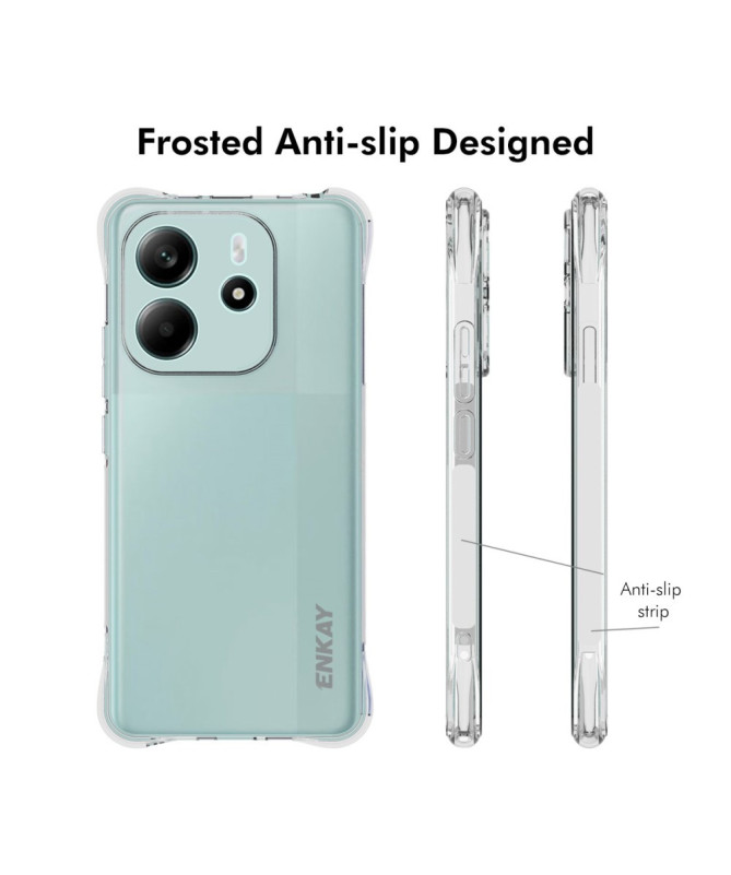 Protection Coque Xiaomi Redmi Note 14 4G ENKAY Transparent