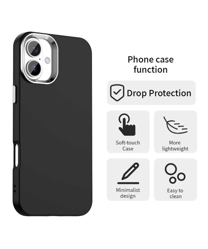 Coque iPhone 16 Plus Protection Antichoc et Design Minimaliste