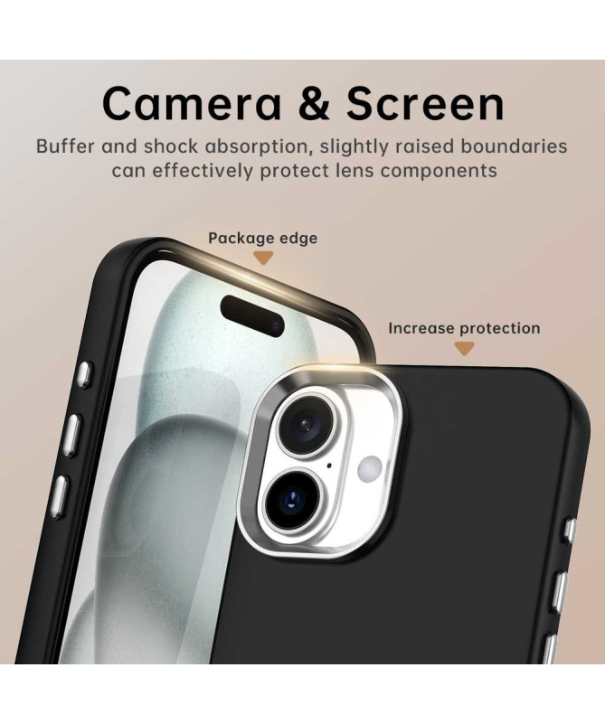 Coque iPhone 16 Plus Protection Antichoc et Design Minimaliste