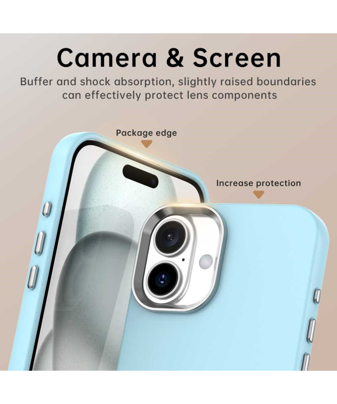 Coque iPhone 16 Plus Protection Antichoc et Design Minimaliste