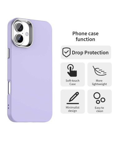 Coque iPhone 16 Plus Protection Antichoc et Design Minimaliste Violet - photo 23