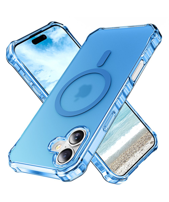 Coque iPhone 16 Plus Protection Militaire avec Bords Ondulés