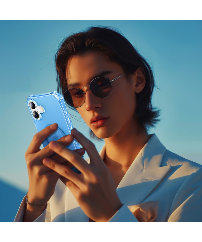 Coque iPhone 16 Plus Protection Militaire avec Bords Ondulés